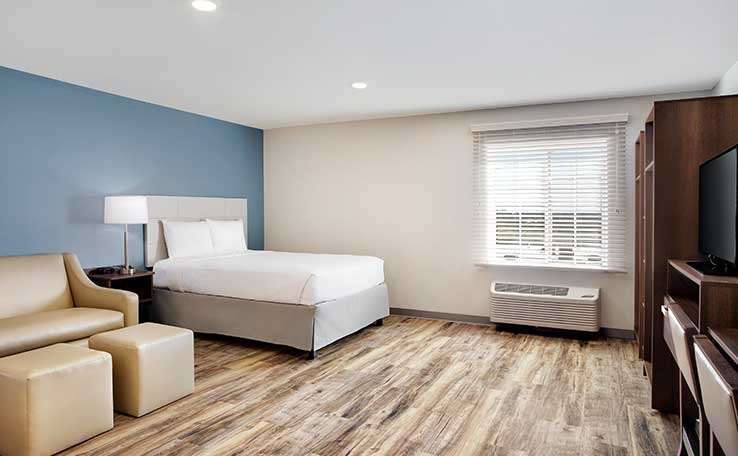 Woodspring Suites Seattle Эверетт Номер фото